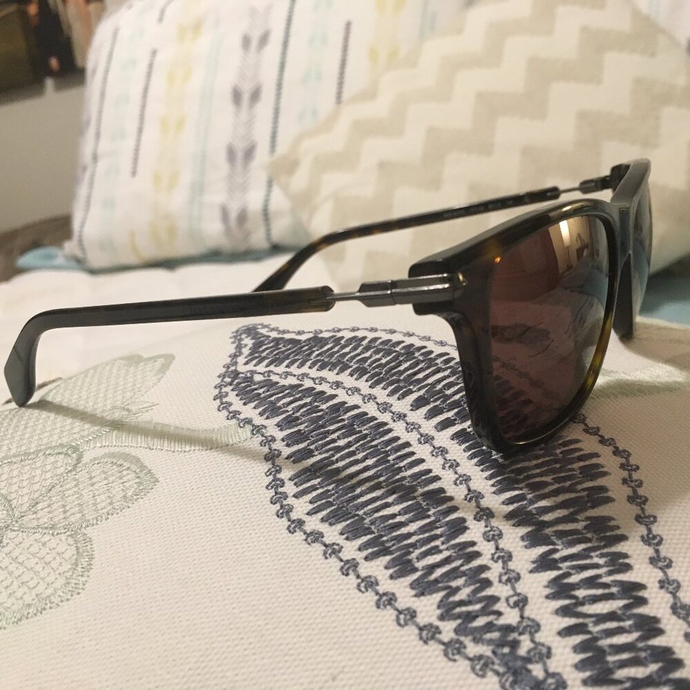 Alexander McQueen women's brown sunglasses